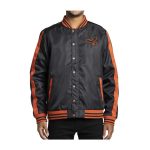 Moltres Pokémon Jackets Black Snap-Down Jacket – Adult