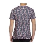 Lechonk Pink Allover-Print Relaxed Fit Crew Neck T-Shirt – Adult - Image 2