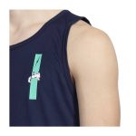Pikachu Pokémon Active Navy Performance Tank Top – Men - Image 3
