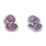 Ekans & Arbok Pokémon Pixel Pins (2-Pack)